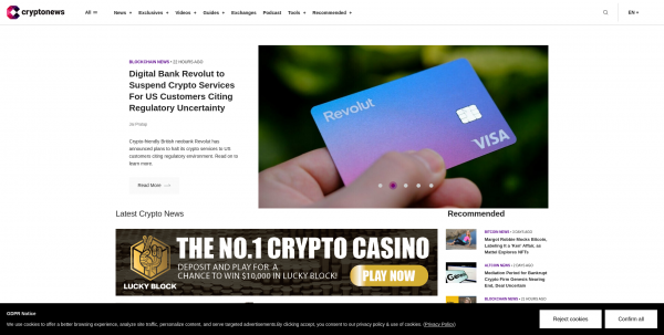 Crypto News: Latest Cryptocurrency News, Bitcoin News, Ethereum News and Price Data